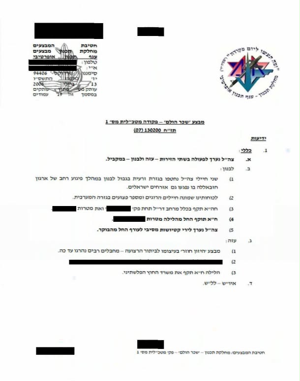 מערכת "אחלה ניוז" צילום: דובר צה"ל