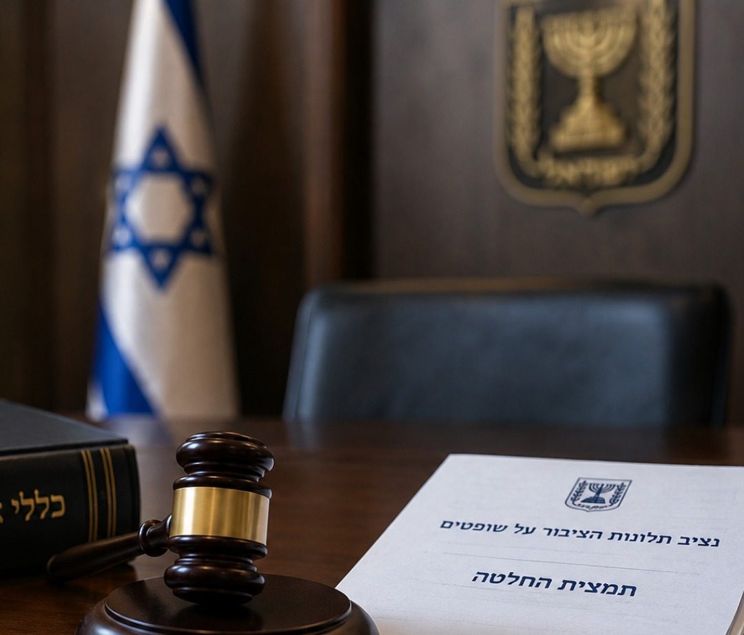 מערכת "אחלה ניוז" צילום דברות: משרד המשפטים